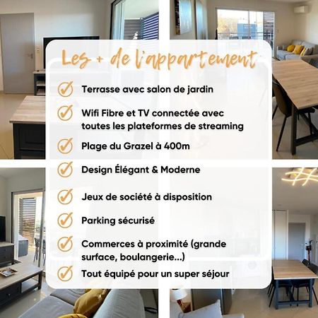 Halte A Ephyra - Appartement A Gruissan Bagian luar foto
