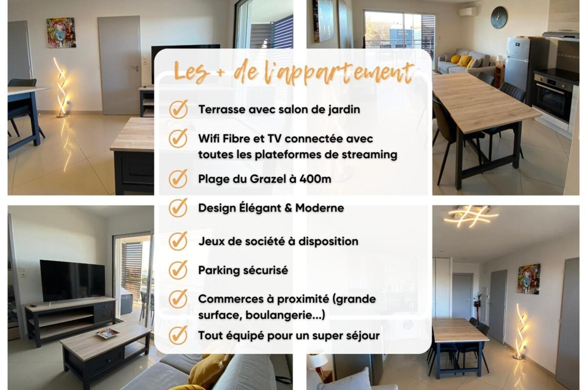 Halte A Ephyra - Appartement A Gruissan Bagian luar foto