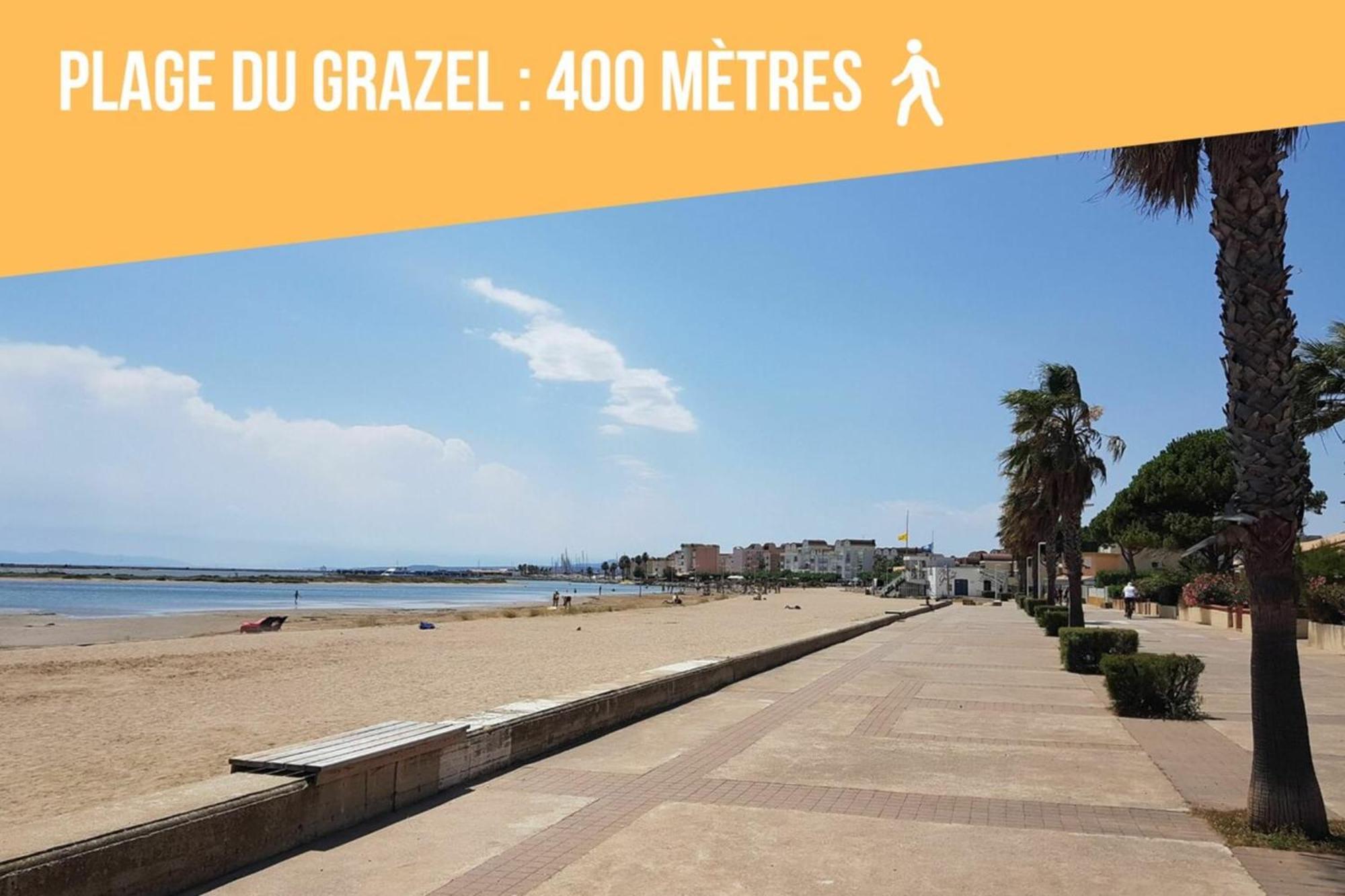 Halte A Ephyra - Appartement A Gruissan Bagian luar foto