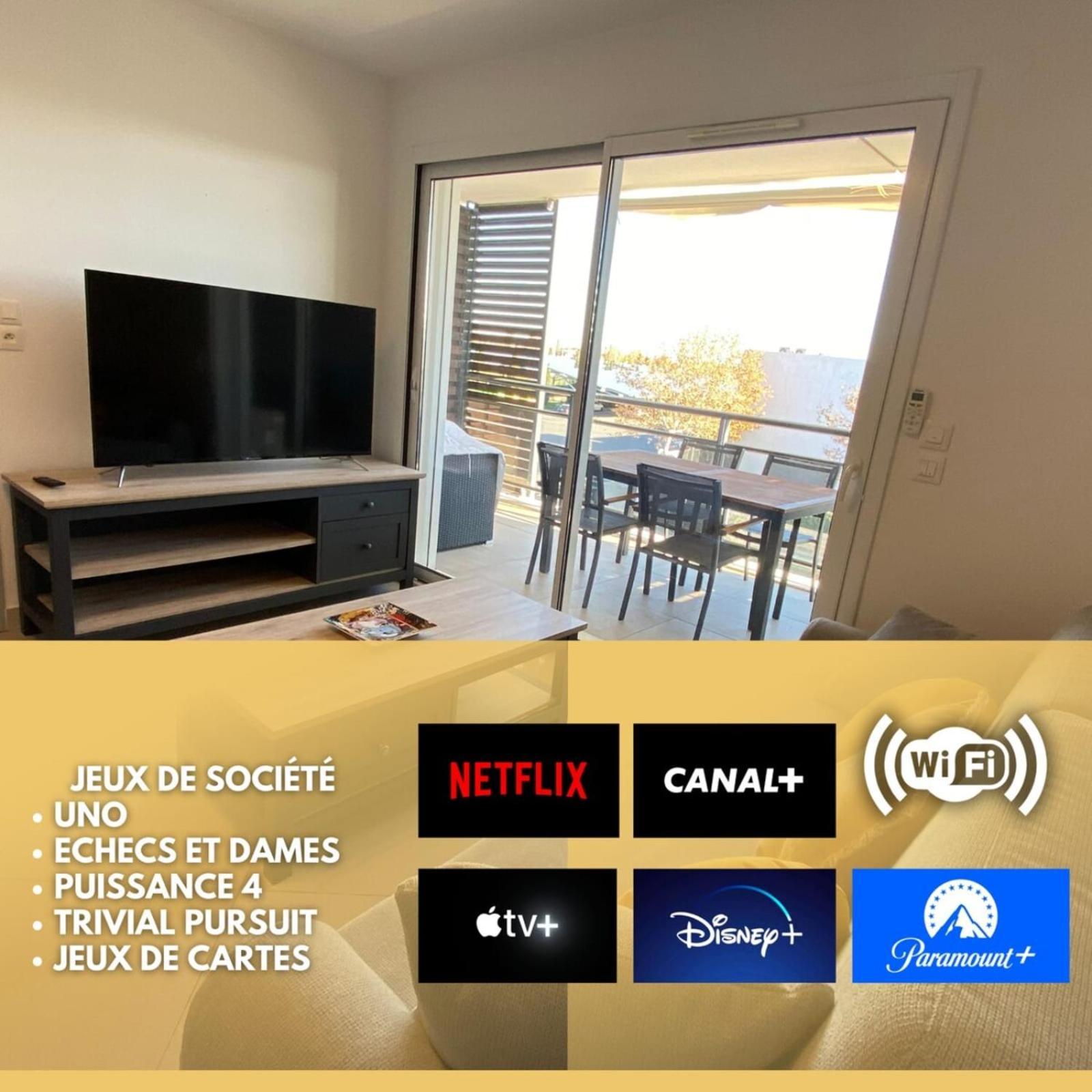 Halte A Ephyra - Appartement A Gruissan Bagian luar foto